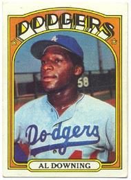 1972 Topps Baseball Cards      460     Al Downing